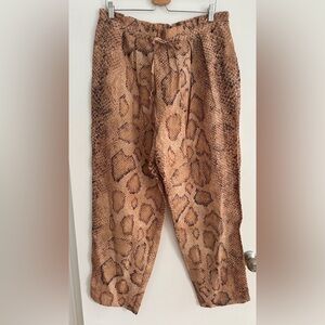 Mara Hoffman Snake Print Women's Pants